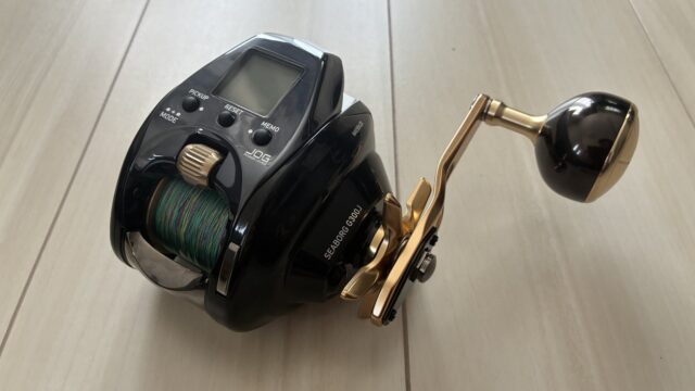 ダイワ シーボーグ G300J 本体（PEライン装着済み）